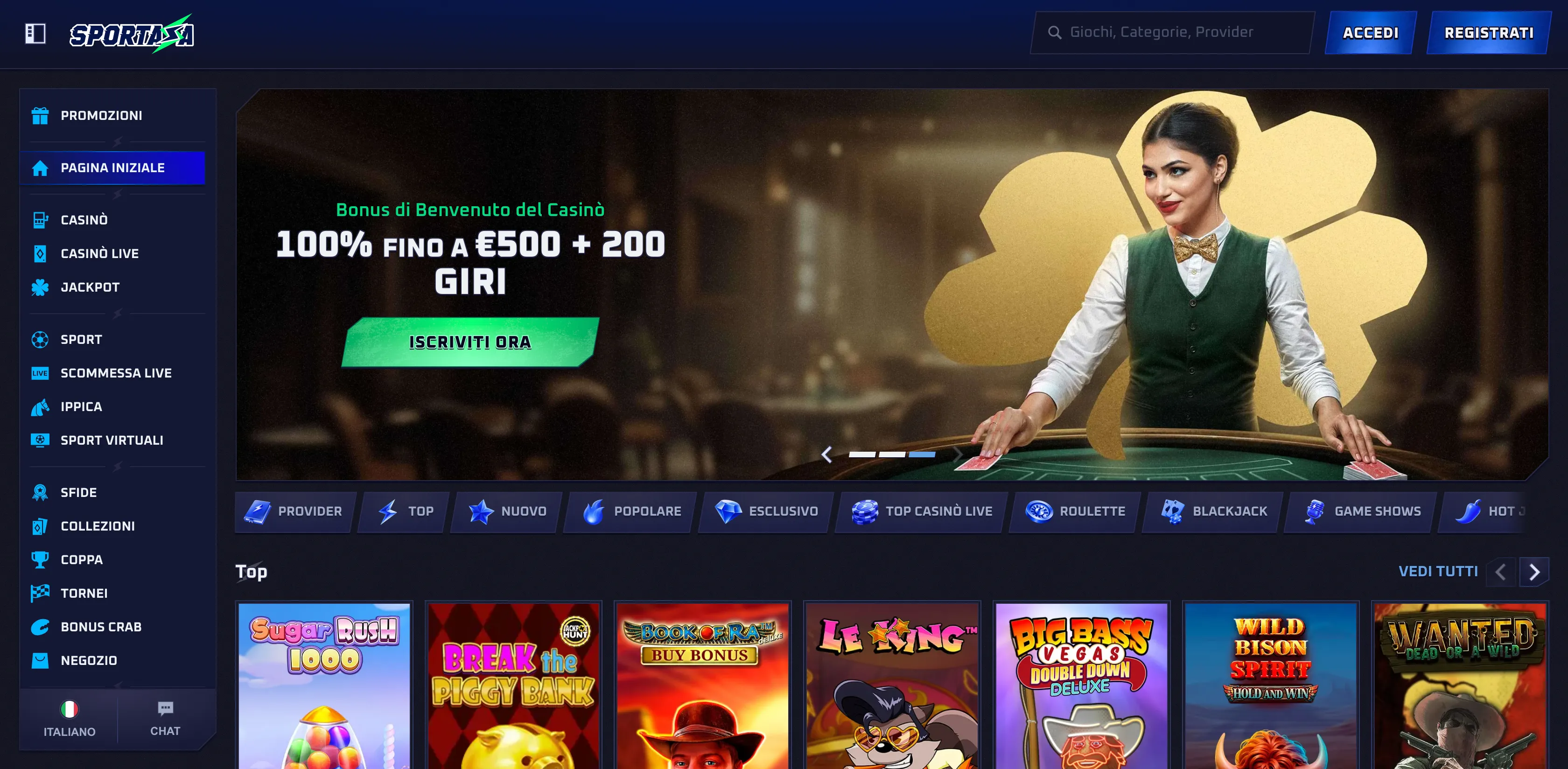 Sportaza casino